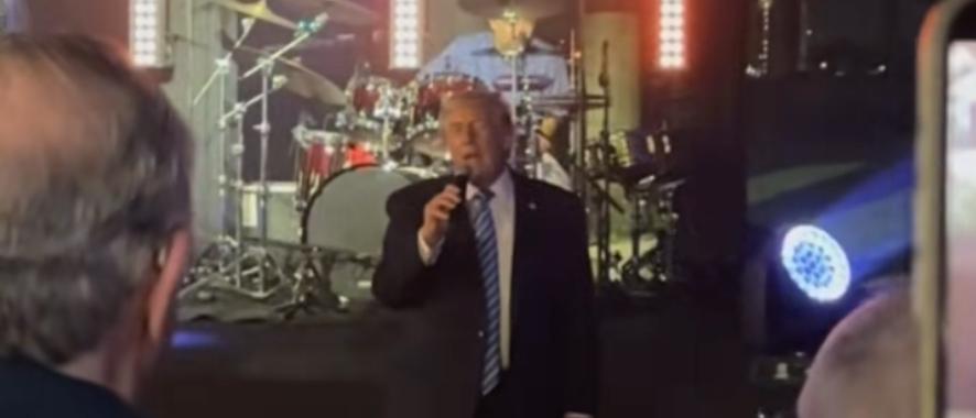 Trump Parties With Pope’s Brother At Mar-A-Lago