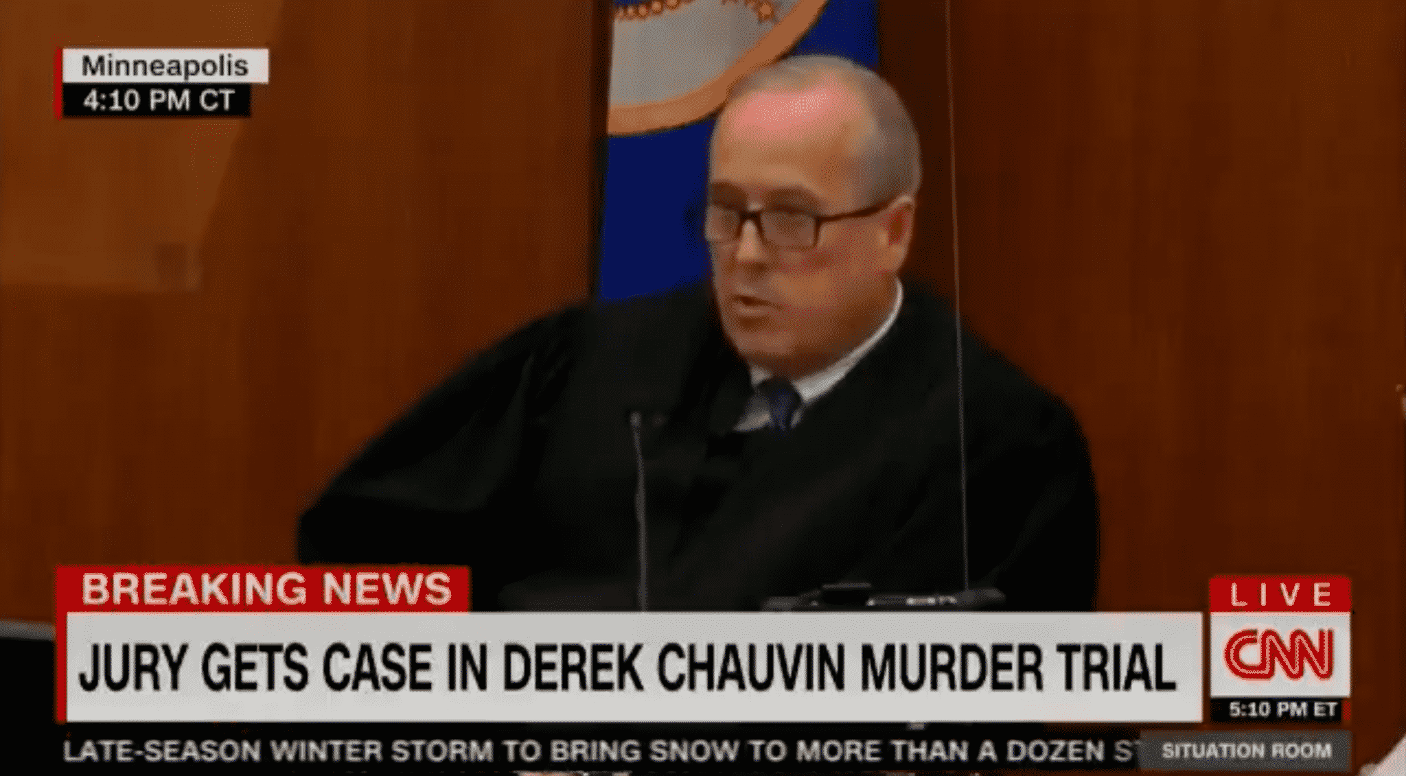 Judge in Chauvin Trial Chides Waters for Calling for Protesters To Get ‘More Confrontational’