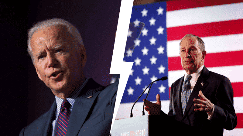 Biden, Bloomberg Trade Barbs in Ads as They Compete for Moderate Votes Ahead of Nevada Debate