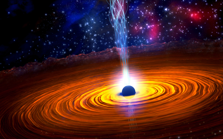 Brighter Than 10 trillion Suns: Scientists Spot Record-Breaking Flare from a Distant Black Hole