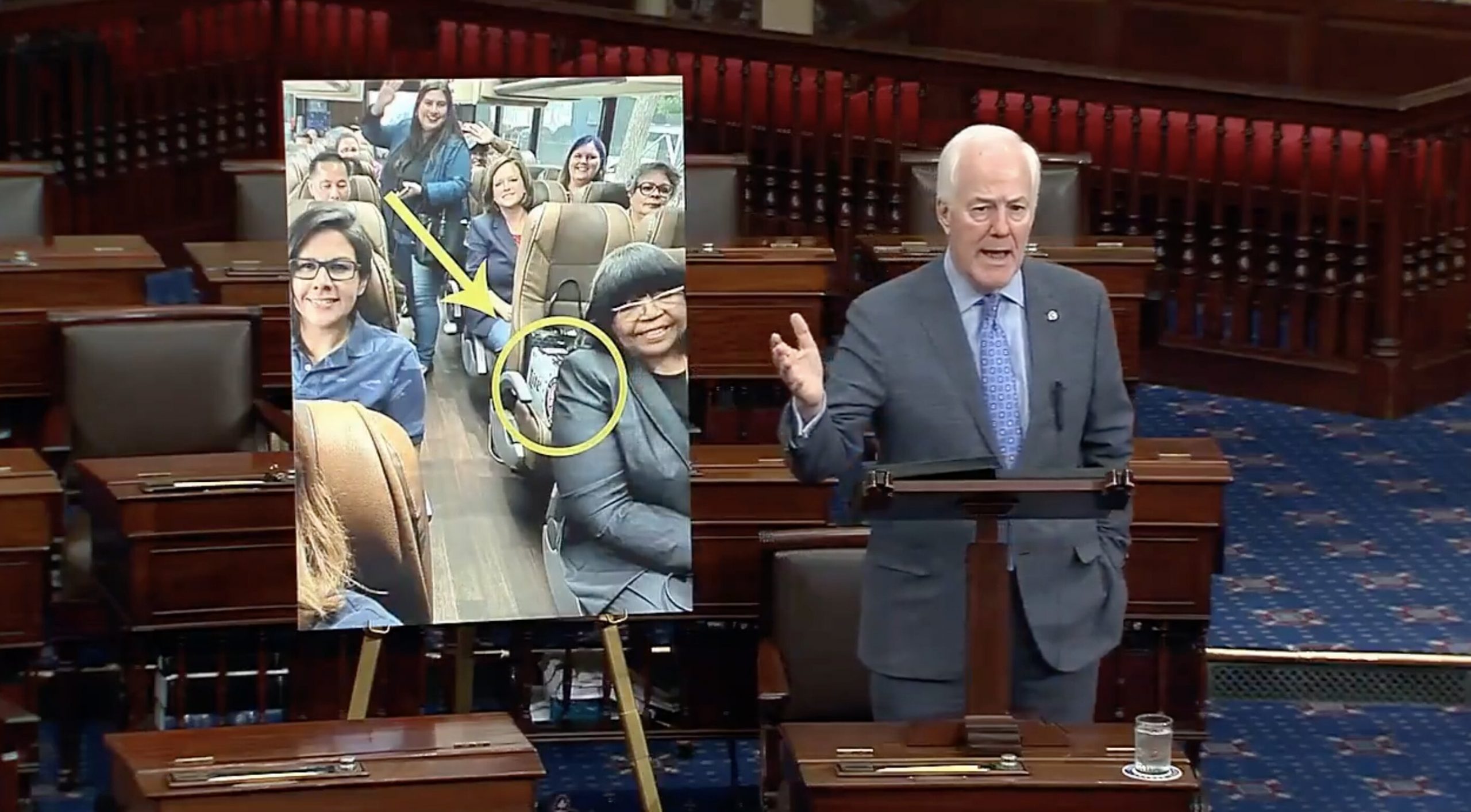‘Shameful Political Stunt’: Cornyn Slams Dems’ Decision To Flee Texas Over Voting Bill