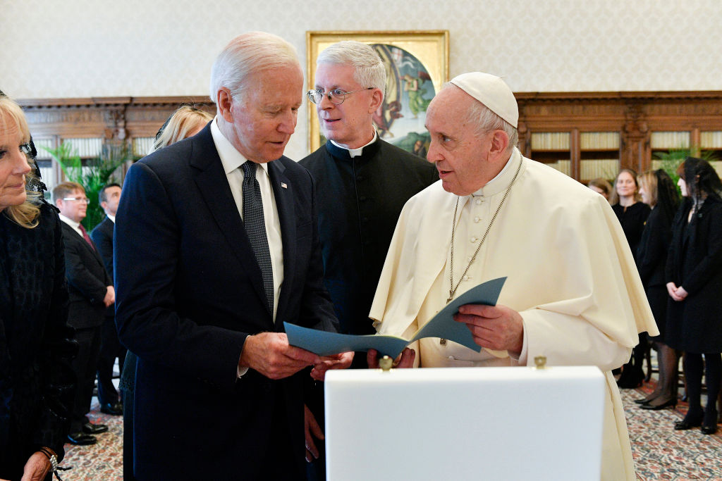 Biden Says Pope Told Him to Keep Taking Communion As Controversy Swirls Around Abortion Stance