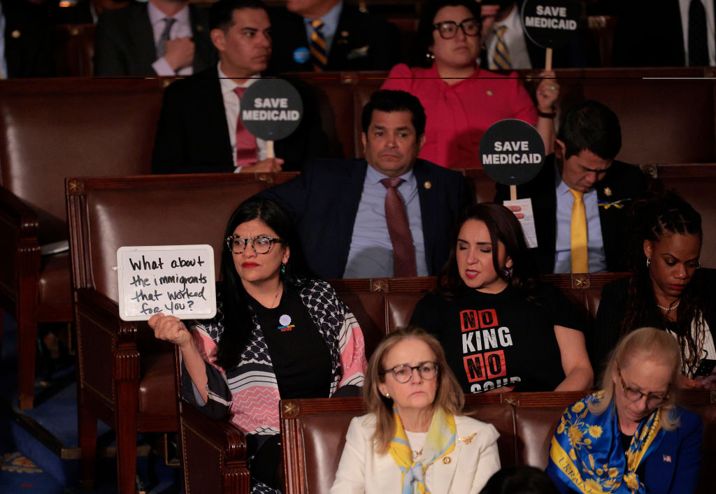 MSNBC Host Mocks Dems Stunt During Trump’s Address: ‘It Is Giving Bingo!’