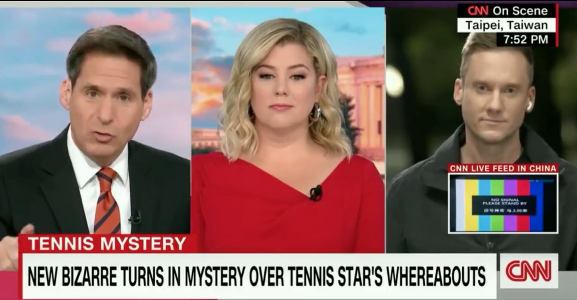 Watch: CNN Highlights China’s Censorship of Network As It Covers Chinese Tennis Star