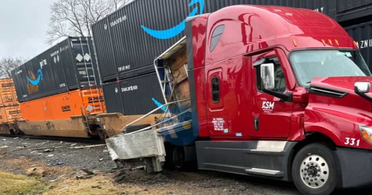 ‘It Was Terrible’: Train Obliterates Tractor-Trailer Headed for Electrical Plant