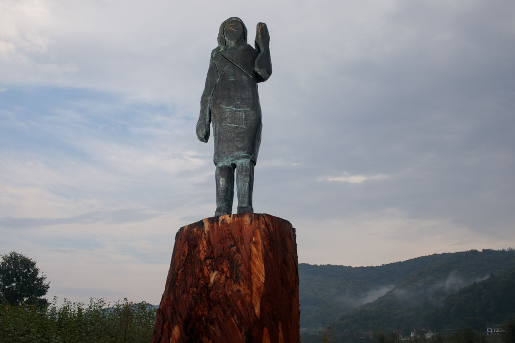 Statue of Melania Trump Stolen in Slovenia