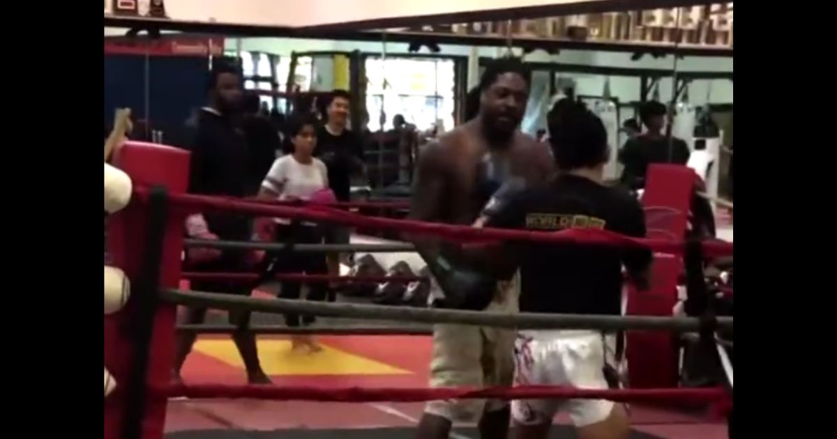 Man Accused of Beating Asian Elder Apparently Tries Pushing Around Small Guy at Dojo, All He Feels Next Is Pain