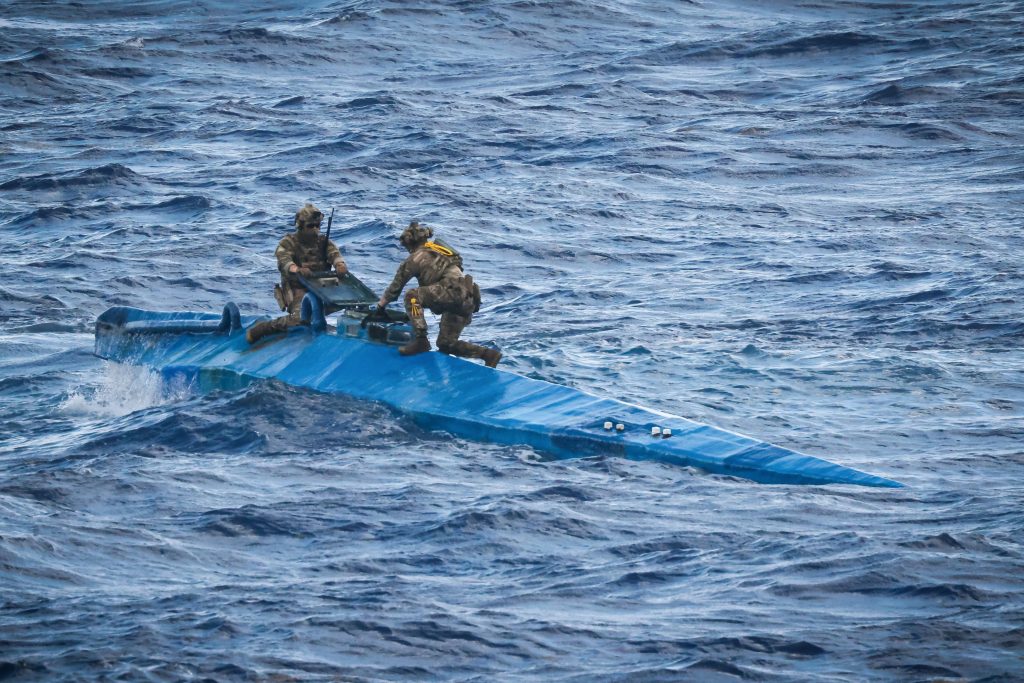 Royal Navy’s HMS Trent Seizes First ‘Narco Sub’ With £160m Cocaine Haul‌
‌