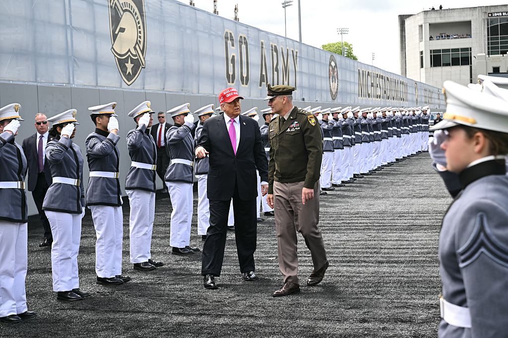 Trump Touts West Point Sports in Commencement Address