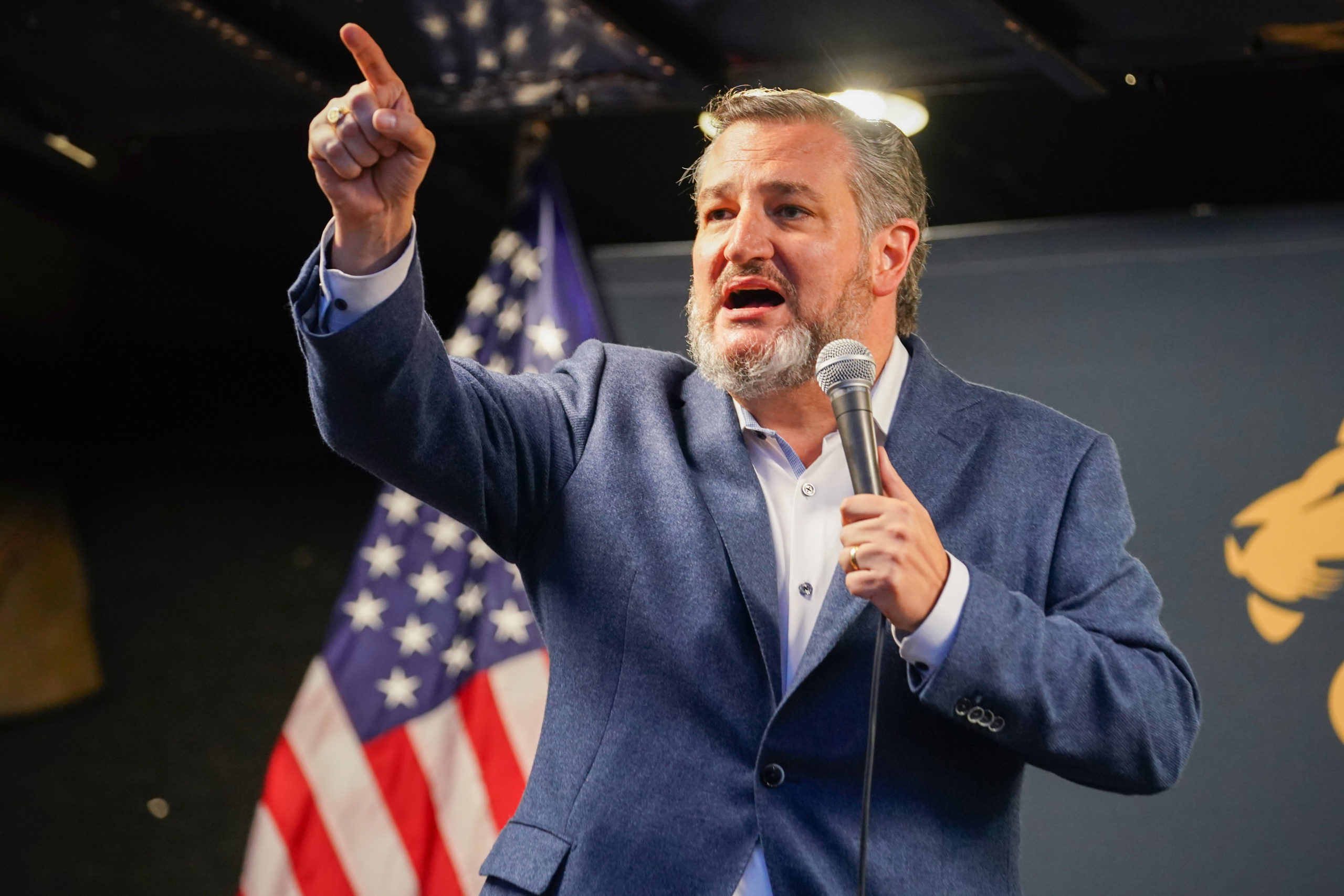 Lawyer Issues Statement After Man Was Arrested for Throwing White Claw at Ted Cruz: ‘Stupid, Good Fun’