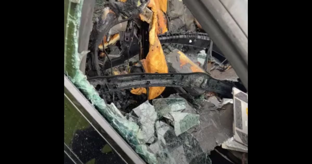 Man Says His Tesla Model 3 Burst Into Flames from the Inside 10 Minutes After Picking It Up from Body Shop