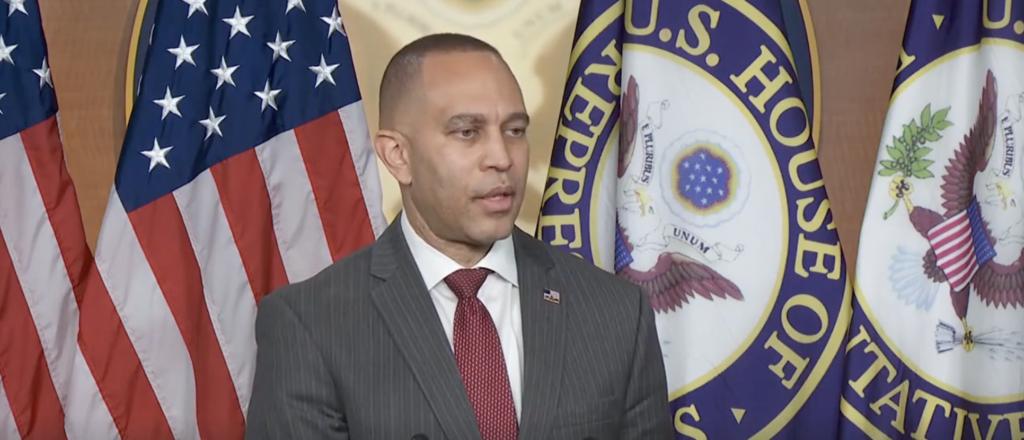 Jeffries Seems To Give Trump Credit, Blames Mike Johnson For Health Care Hold-Up