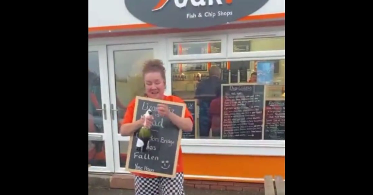 Police Forced to Rescue Fish and Chip Shop Owner Who Spared Mob Fury with Celebration of Queen's Death