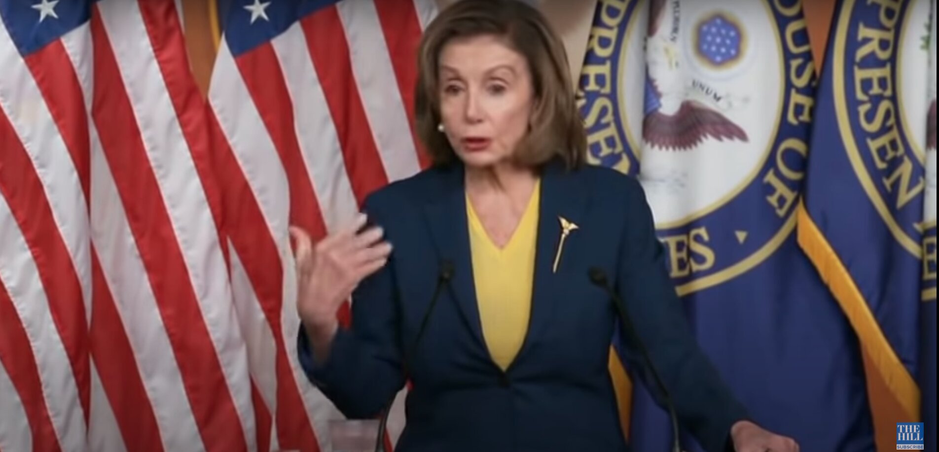Pelosi Calls Crime Surge ‘Outrageous,’ Says She Does Not ‘Know Where’ That Comes From