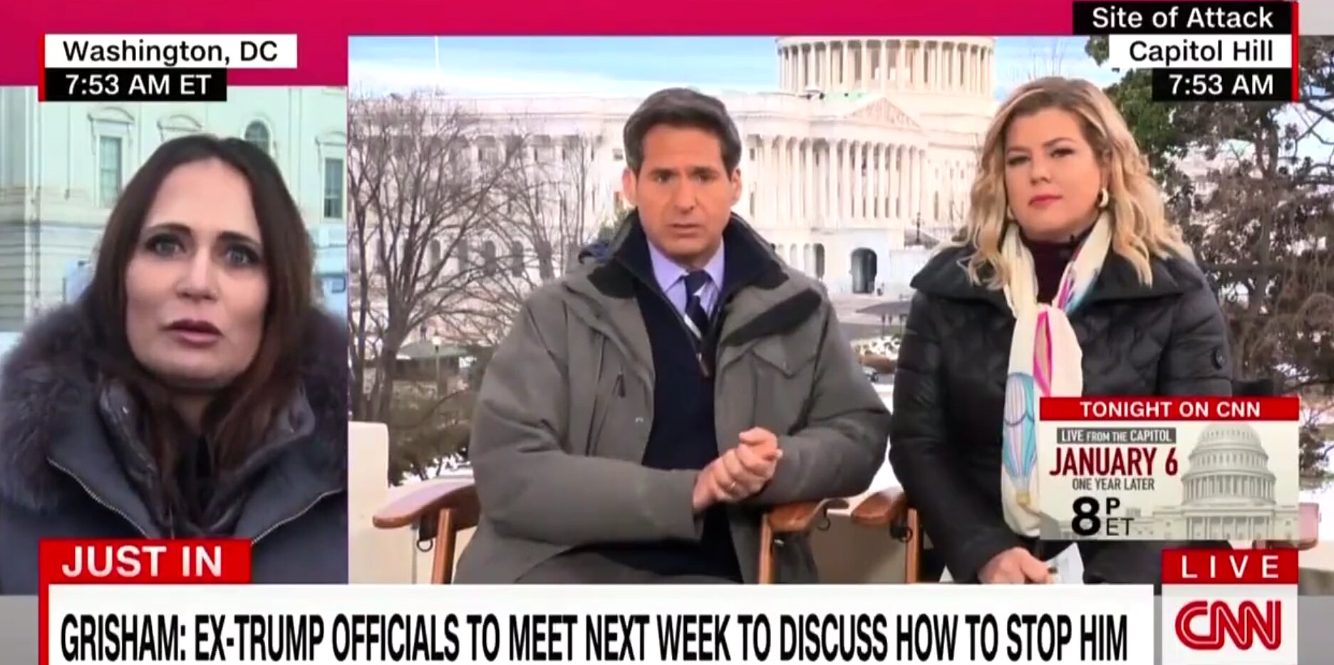 Former Press Secretary Claims Trump ‘Gleefully’ Watched Capitol Riot