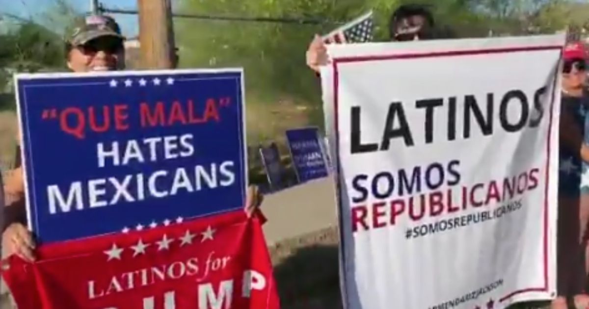 Latino Protesters Give Kamala a Hostile Reception as She Arrives Near Border: 'You Came a Little Too Late'