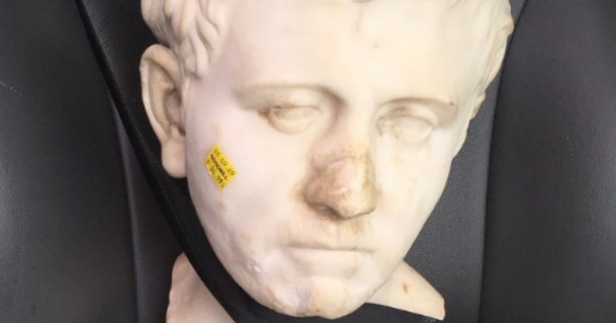Literally Priceless: Woman Buys 'Cool' Statue Head at Thrift Store, Then Sunlight Reveals Its Ancient Treasure