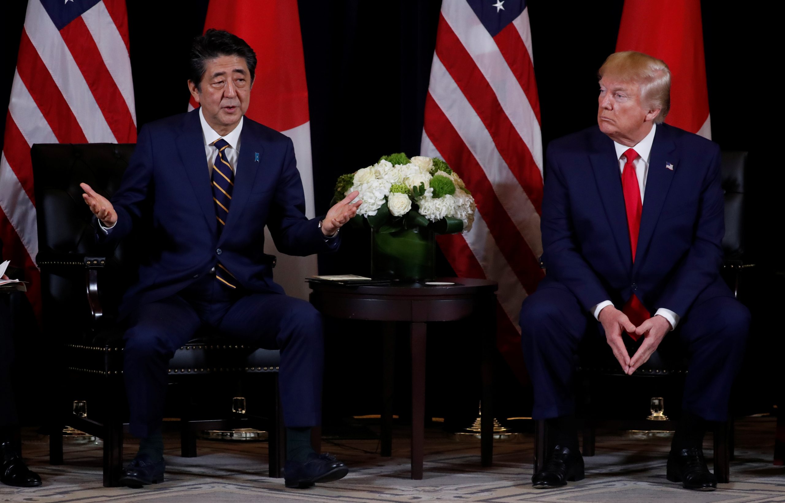 Abe, Trump Agree to Cooperate on Steps to Fight Coronavirus