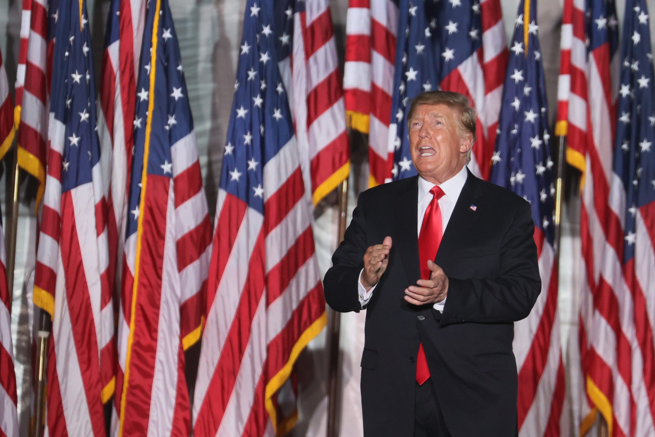 Trump Congratulates Decision to ‘Fold’ on CNN+, Takes Shot at Chris Wallace