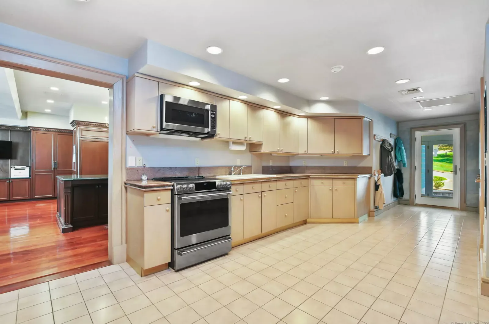 One of the secondary kitchens.