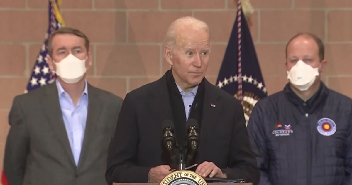 Watch: Biden Plays Victim, Recycles Sketchy Story for Those Who Actually Lost Homes to Colorado Wildfire