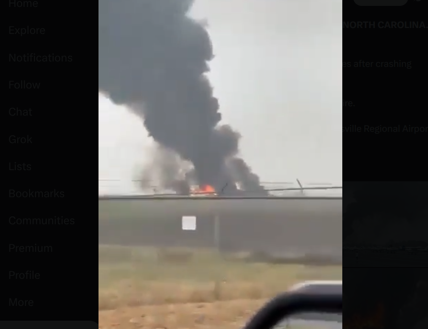 Private Jet Owned by NASCAR Driver Greg Biffle Crashes in North Carolina, Multiple Fatalities Feared