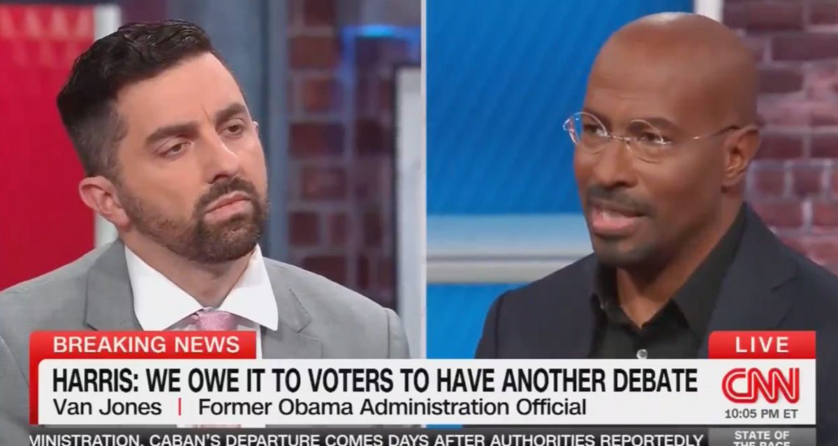 Van Jones Claims Harris ‘Whooped’ Trump ‘So Badly’: ‘She Could’ve Stopped With the Elder Abuse’