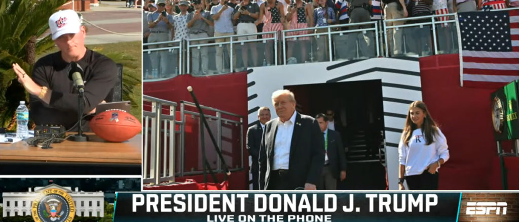 ESPN Star Tells Liberal Viewers To Stop Crying Over His Interview With Trump