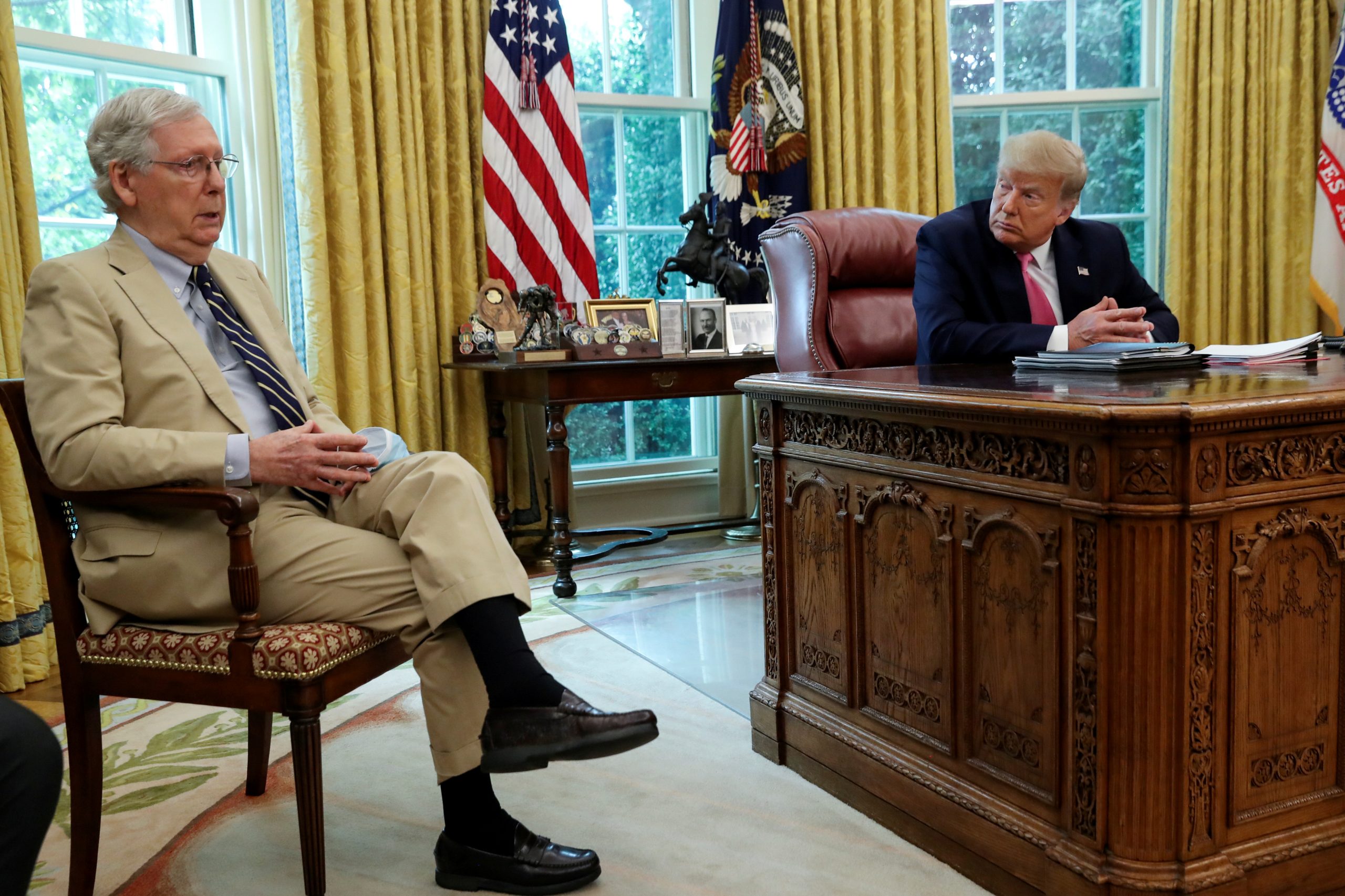 Trump Blasts McConnell Over Report He Asked Barr To Push Back on Election Claims: ‘Too Bad I Backed Him’