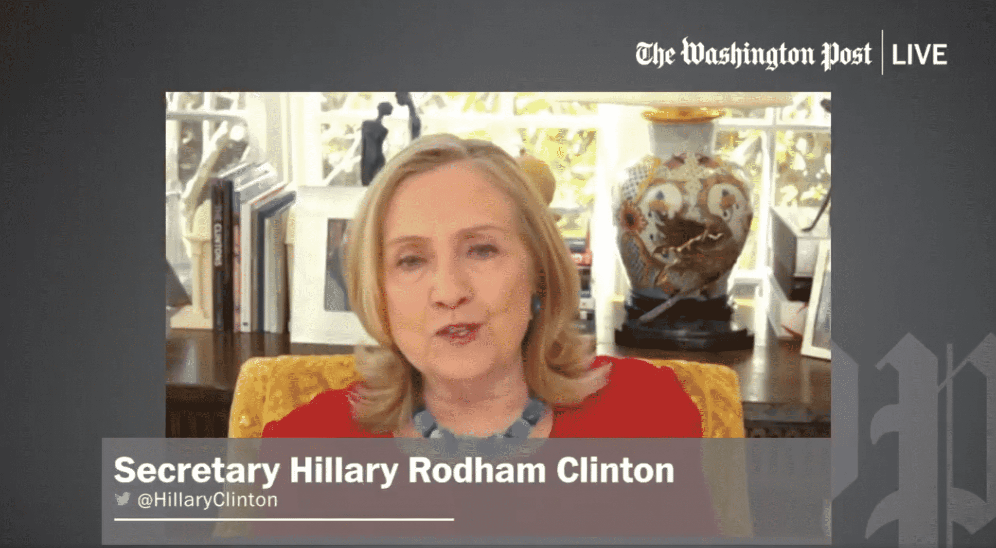 ‘It Is Really Troubling’: Clinton Claims the GOP Has Become a ‘Cult’ That Pledges Allegiance To Trump
