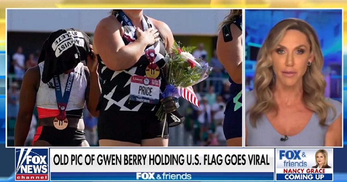 Lara Trump Has a Message for Flag-Snubbing Olympian: ‘Go Compete Somewhere Else’