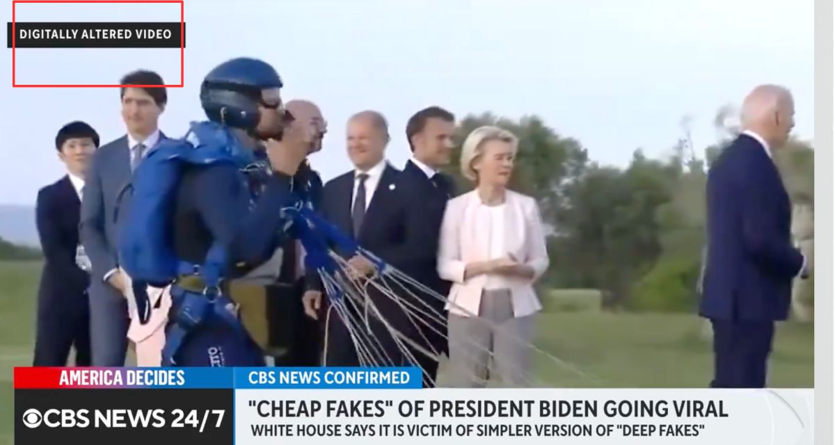 CBS News Shamelessly Covers for Biden by Labeling Damaging Video of Him ‘Digitally Altered’