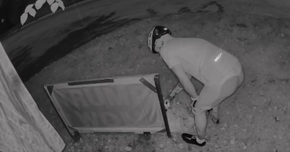 Man Seen Destroying Trump Sign in Viral Video Is About to Face Charges, District Attorney Says