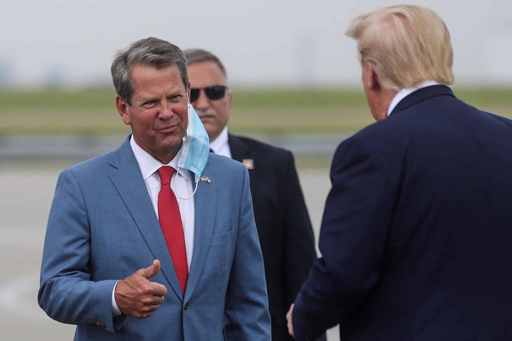 Mask Clash: Georgia Governor Blocks Mayors From Requiring Face Coverings