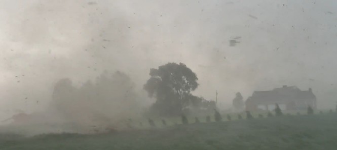 Video: Storm Chaser’s Vehicle Takes Direct Hit From Tornado