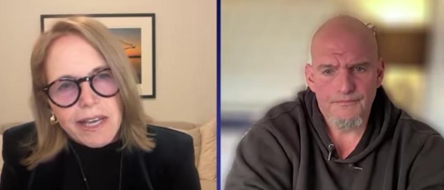 John Fetterman Doesn’t Bite As Katie Couric Prods Him To Condemn Charlie Kirk