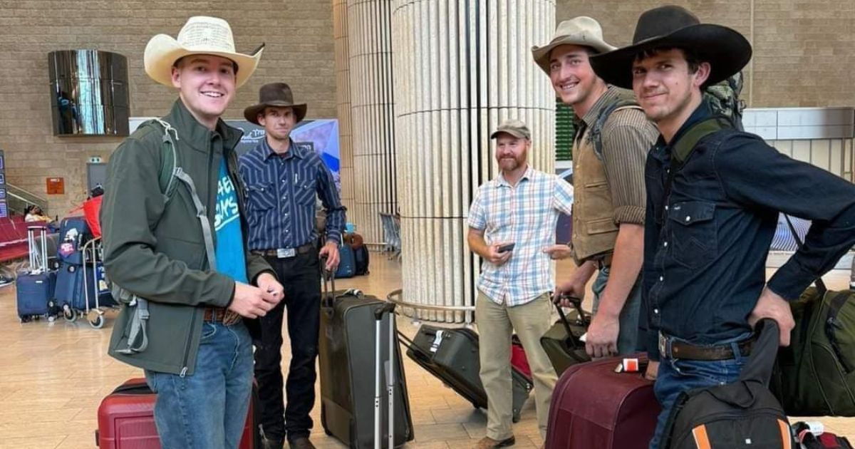 American ‘Cowboys’ Head to Israel to Provide Support in Their Own Unique Way: ‘It Is a Moral Duty’