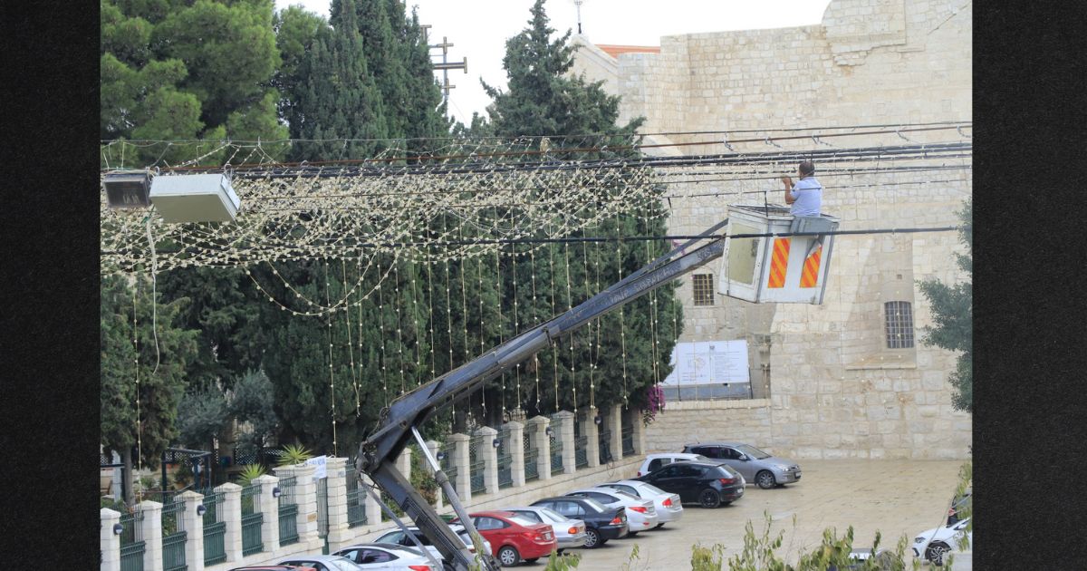 Christmas Decorations at Jesus’ Birthplace Torn Down as Bethlehem Casts Its Lot with Hamas
