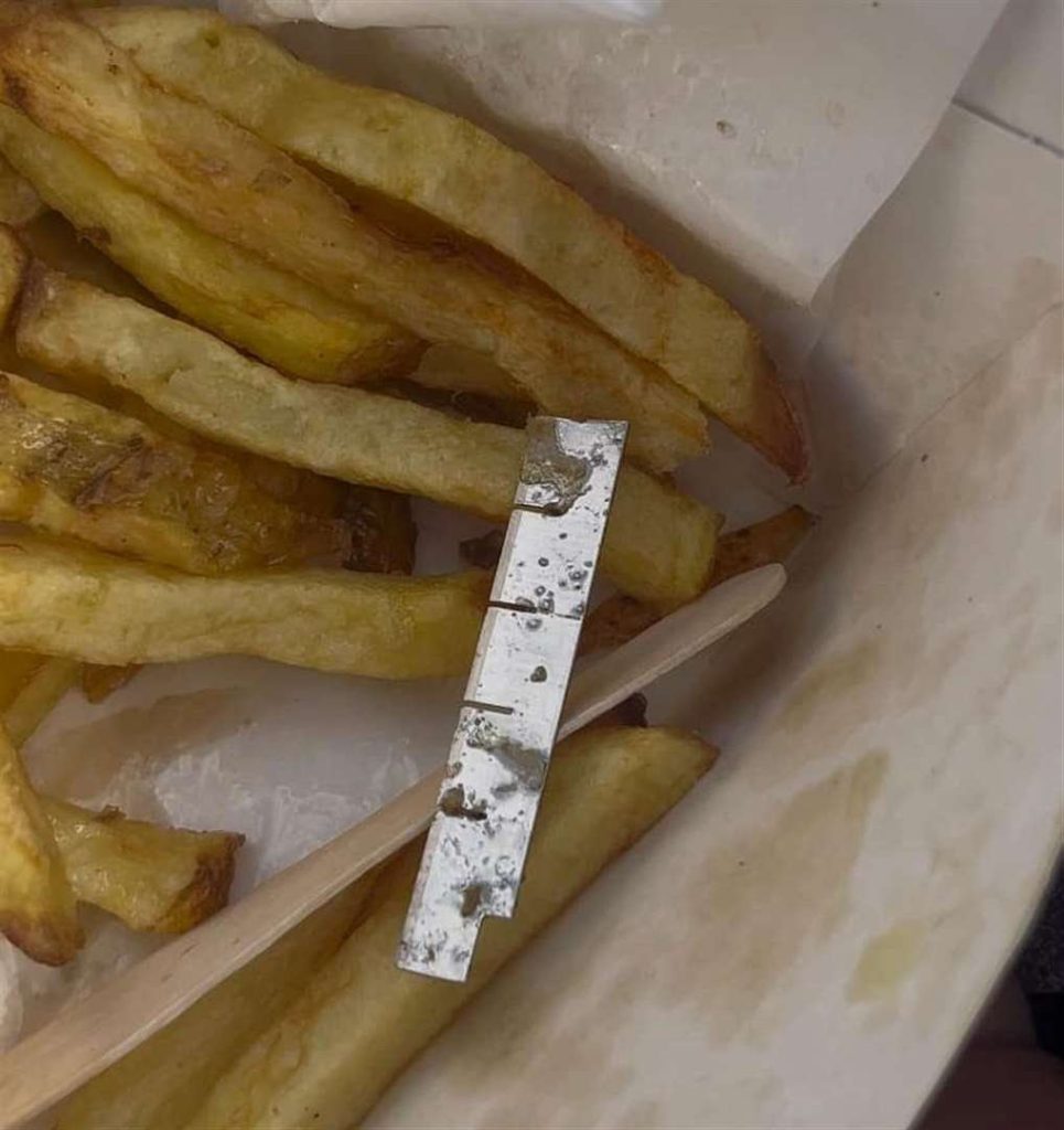 Razor Blade Found In French Fries At UK Pier Eatery Sparks Horror‌
‌