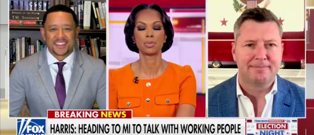 Harris Faulkner Chides Dem Guest For Spinning When Asked About Kamala Harris Comparing Trump To Hitler