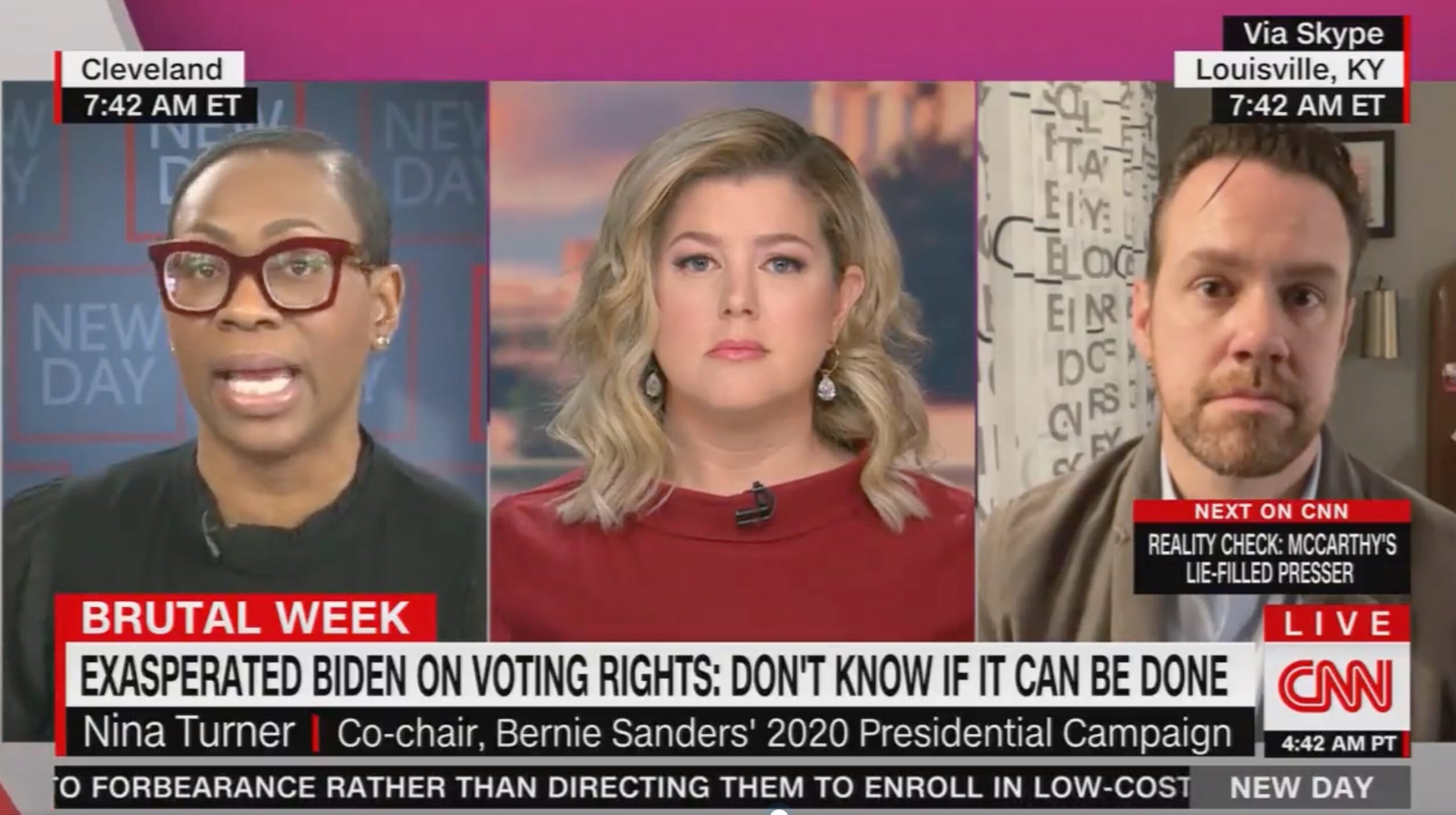 Former Sanders Campaign Co-Chair Labels Sinema, Manchin ‘Soulless Cowards’ Over Stance on Filibuster
