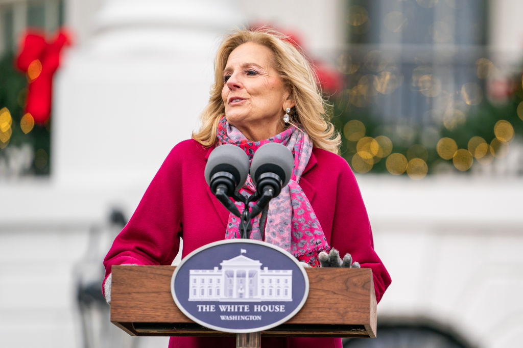 Jill Biden Roasted for ‘Hunger Games’-Like Christmas Video