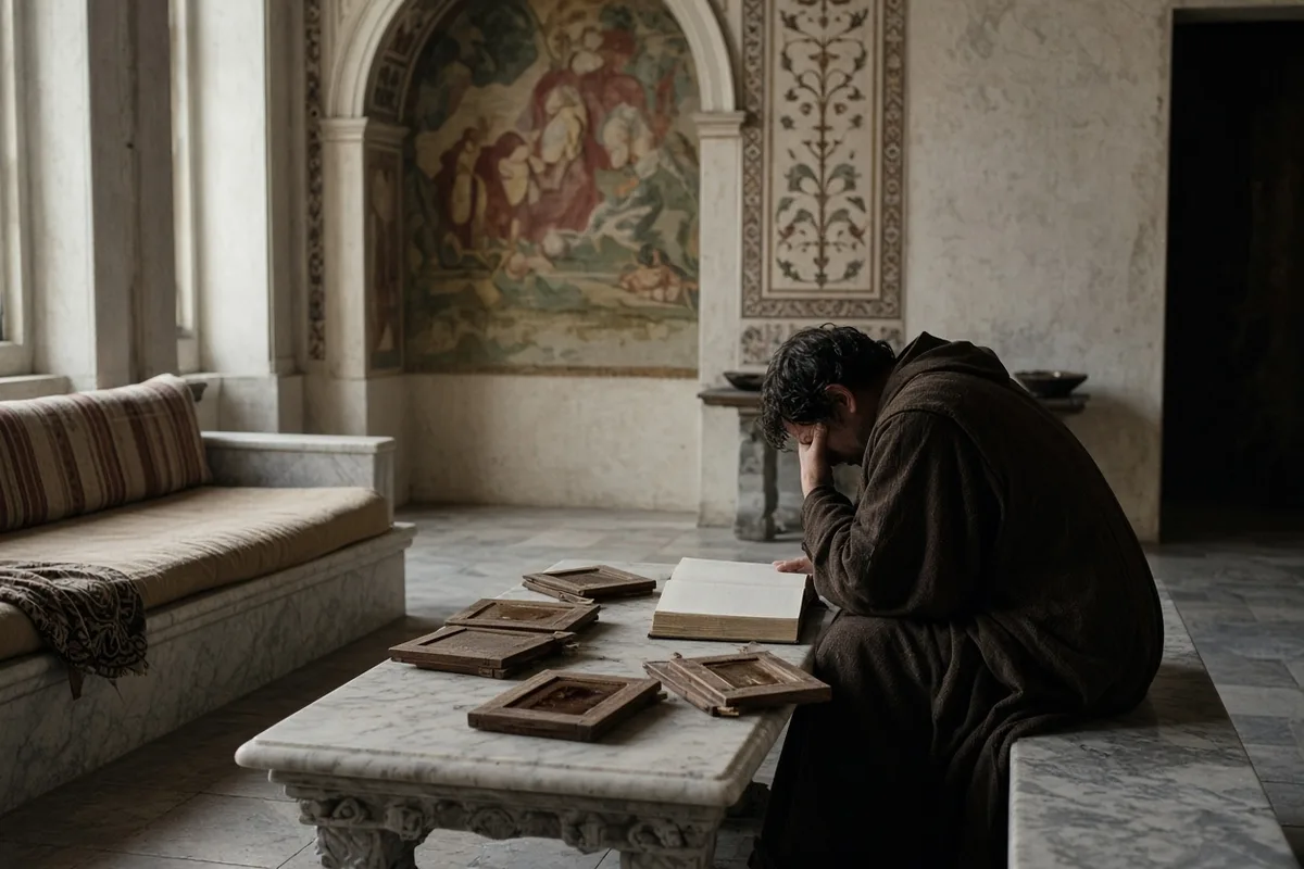 Augustine read the letters of Saint Paul and resolved to embrace Christianity in Milan.