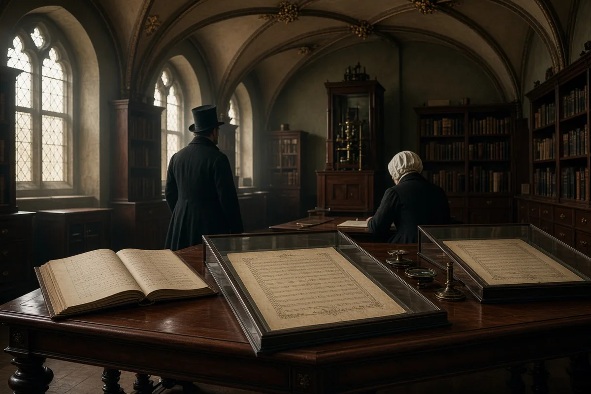 Both conservatory and institute archives verify the worldwide use of Braille's music code originating in 1830.
