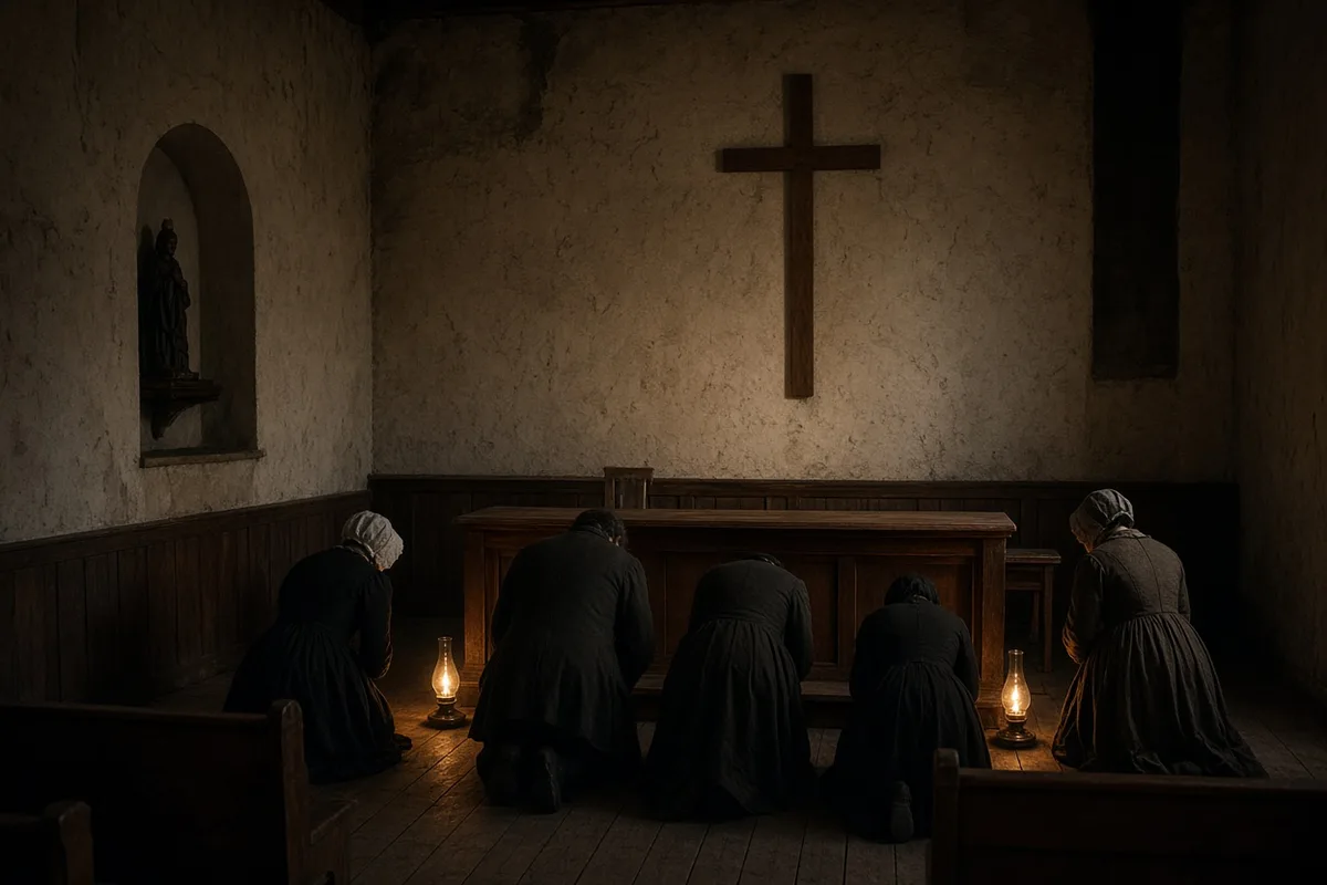 Crosby knelt at the altar rail and surrendered her life to Christ during the 1850 meeting.