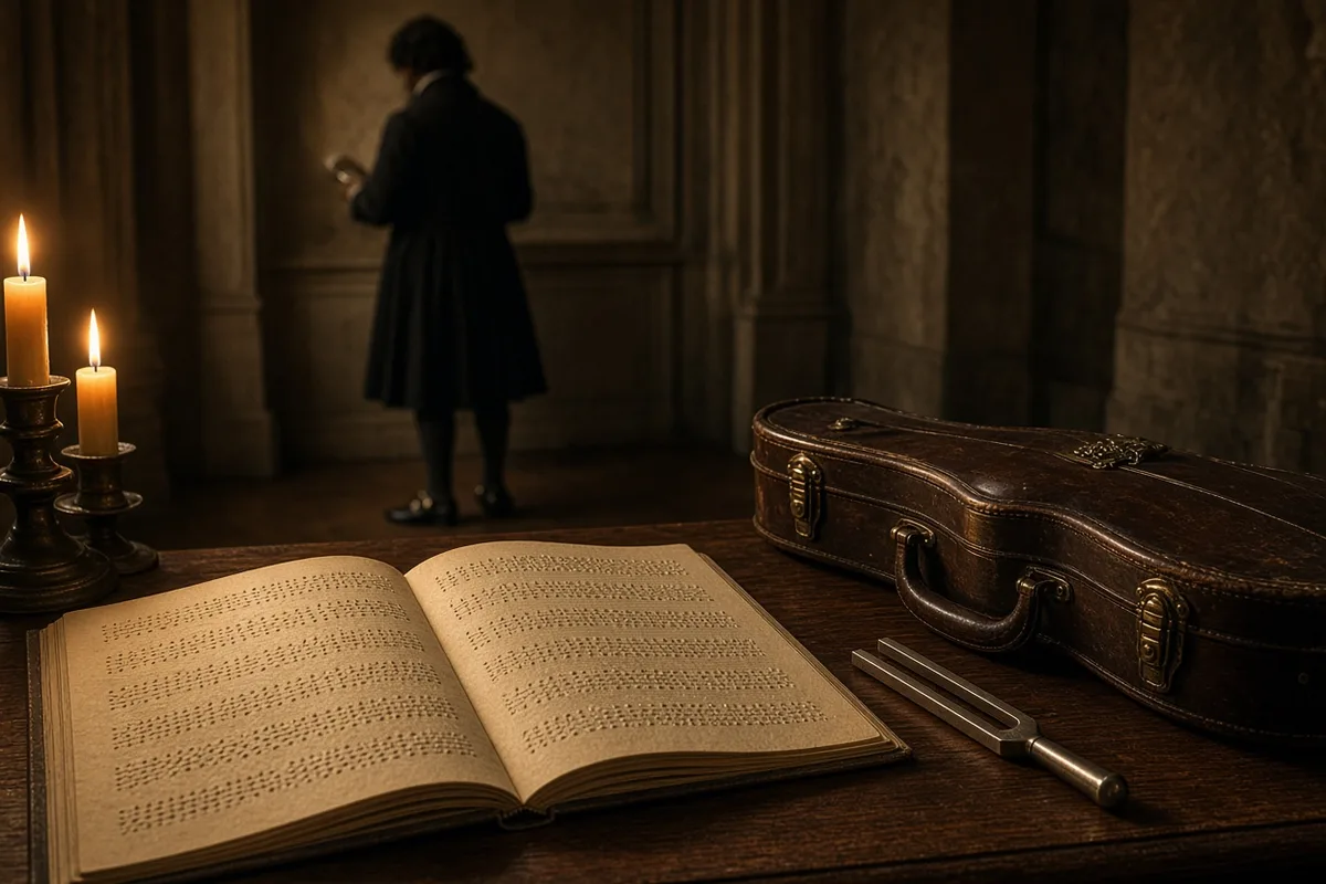 The new system allowed blind musicians to read and perform complex compositions without sighted assistance.