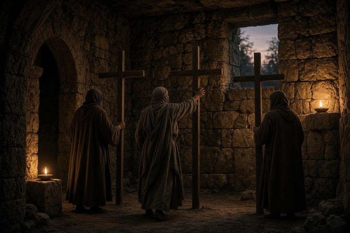 The True Cross was distinguished when it restored health to a gravely ill person.