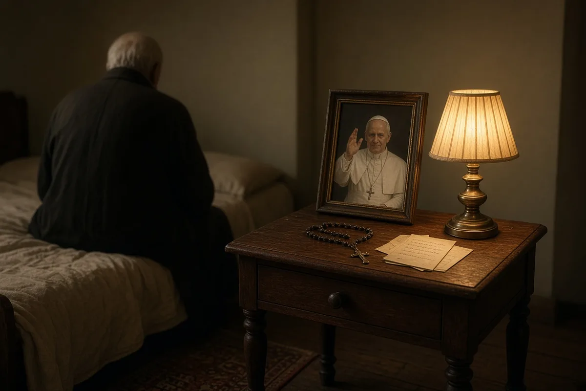 She prayed to John Paul II for healing from her condition.