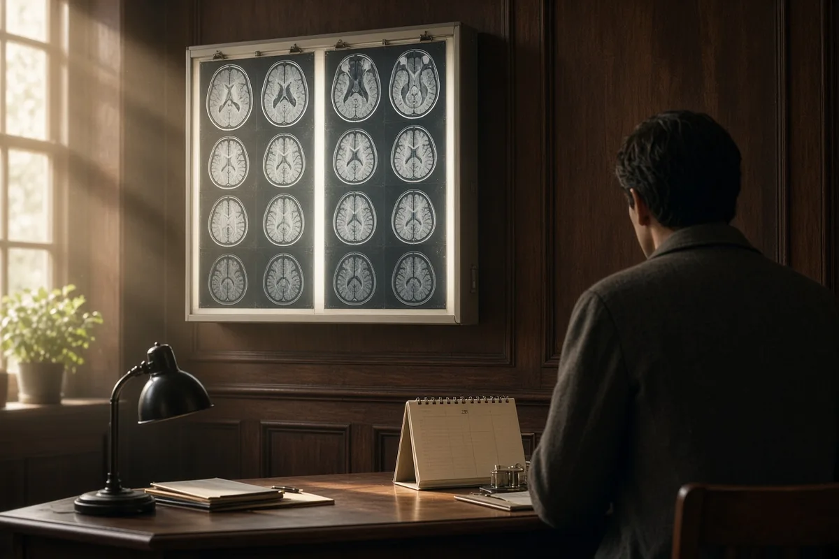 Subsequent local medical checks showed the aneurysm had vanished.