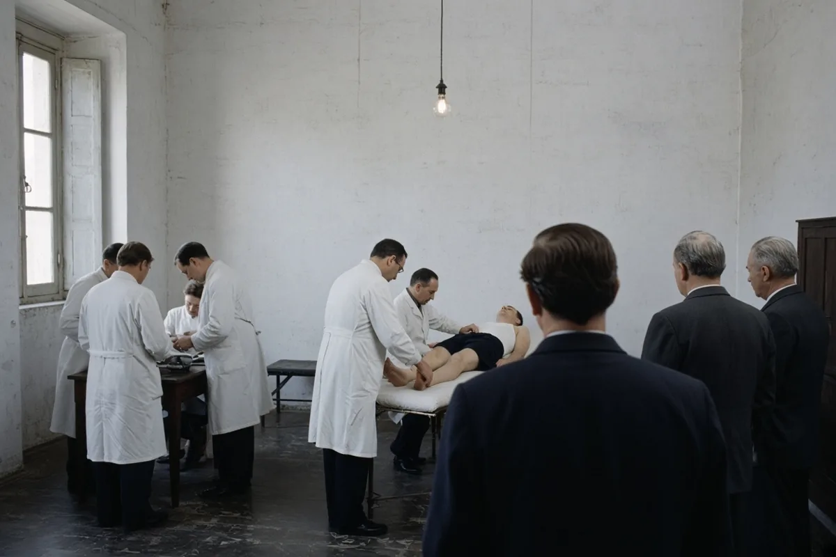 British and French physicians examined Peter Smith immediately after the reported cure.